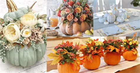 15+ Adorable Pumpkin Centerpieces