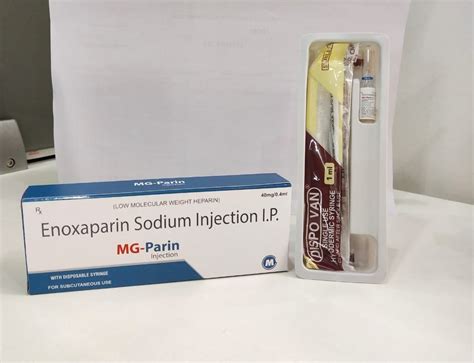 Mg Parin Enoxaparin Injection Mg Ml At Rs Piece Enoxaparin