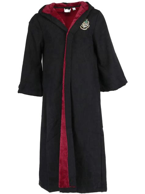 Bioworld - Size Small/Medium Harry Potter Hogwarts Hooded Robe, Black ...