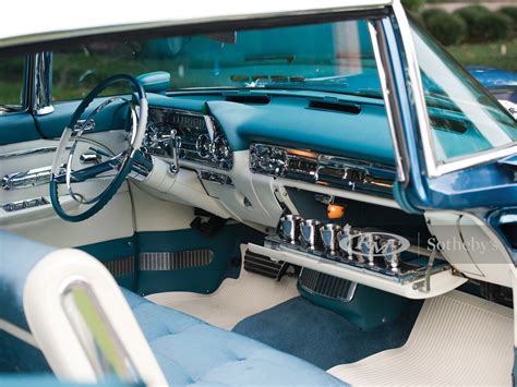 1958 Cadillac Eldorado Brougham in Blue and White Interior