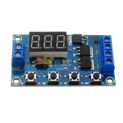 XY J04 Trigger Cycle Time Delay Switch Circuit Double MOS Tube Control