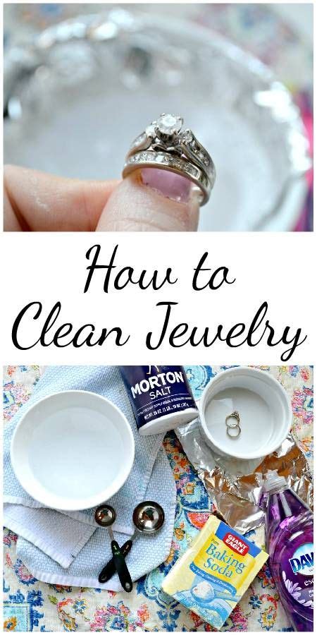 How To Clean Jewelry At Home Cleaning Jewelry Clean Rings Jewerly