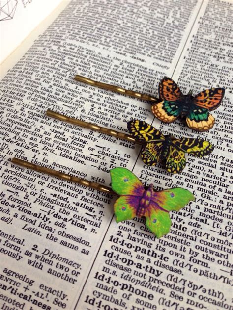 Butterfly Bobby Pin Insect Hair Accessory Etsy