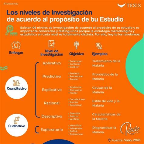 Los Niveles De Investigaci N De Acuerdo Al Prop Sito De Tu Estudio