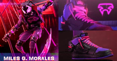 Hot Toys 發售蜘蛛人穿越新宇宙 號宇宙版邁爾斯那雙紫色 AJ 還是超吸睛