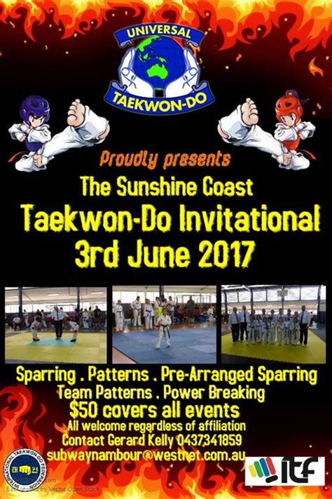 Universal Taekwon Do Invitational Tournament 2017 Adele S Journey