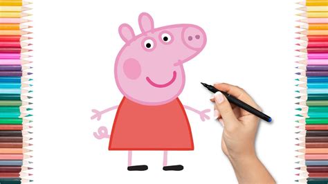 COMO DESENHAR A PEPPA PIG Passo a Passo Fácil YouTube