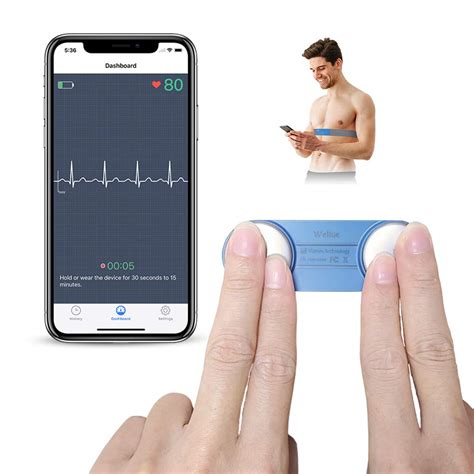 Ecg Portatile Elettrocardiogramma Viatom Monitor Ecg Con Fascia