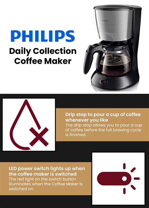 Philips Daily Collection Coffee Maker Semi Auto Black Hd746220 Plugnpoint The Marketplace