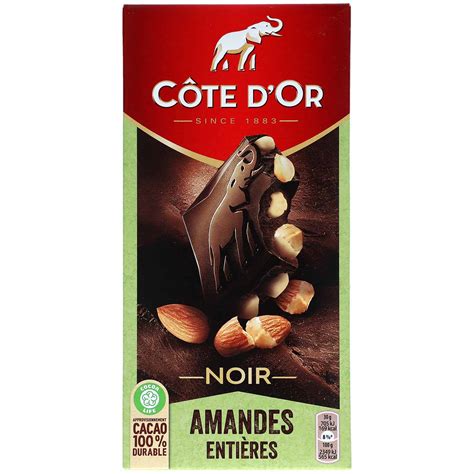 Côte D Or Noir Amandes Entières 180g Online kaufen im World of Sweets