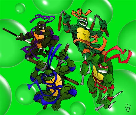 TMNT: Heroes In A Half-shell by portfan on DeviantArt