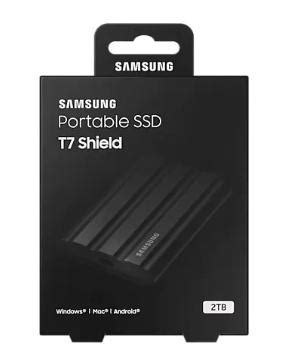 Samsung T Shield Tb Rugged Portable Ssd Black Sale Price In The