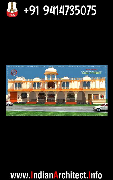 P127 🔥 |111'X51'🔥🔥 |🏘️होटल का नक्शा🤩|Heritage House Plan🤩| Indian Architect