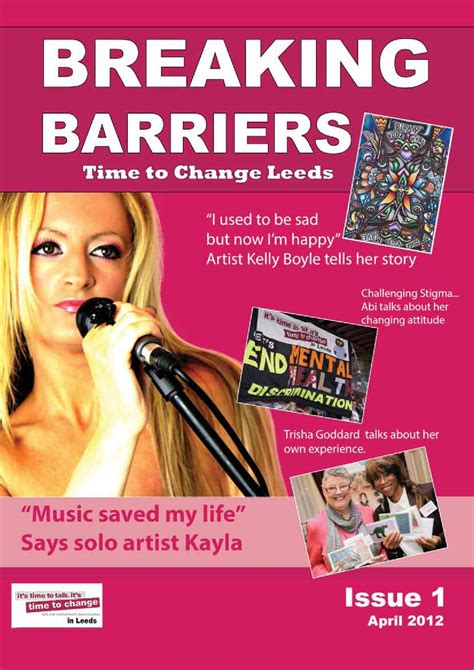 Breaking Barriers Issue 1 By Time To Change Leeds Issuu