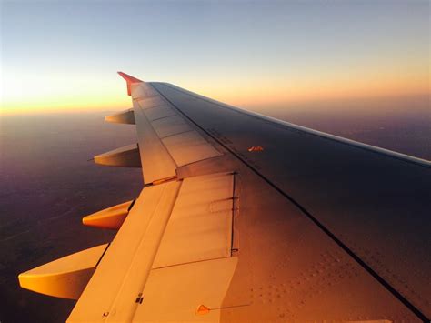 Free Images Horizon Wing Sky Sunrise Sunset Sunlight Dawn