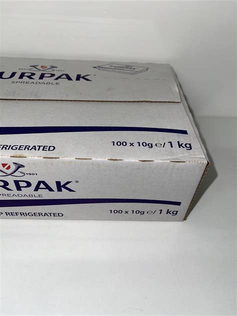 LURPAK Spreadable Salted Butter Portions 100 X 8g Chilled Delivery