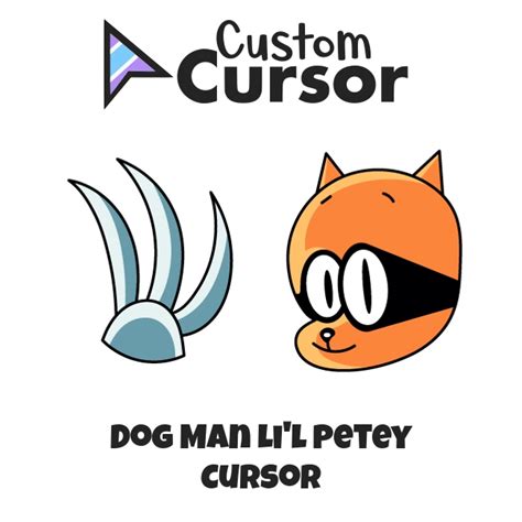 Dog Man Li'l Petey cursor – Custom Cursor