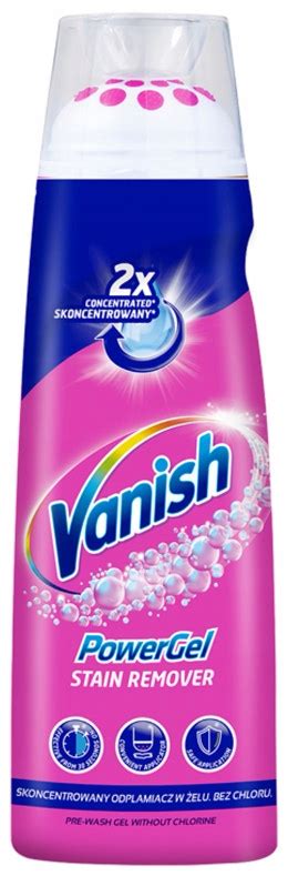 Vanish Oxi Action żel odplamiacz do tkanin ze szczoteczką Power Gel 200