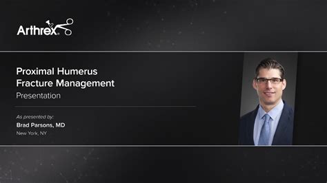 Arthrex Proximal Humerus Fracture Management