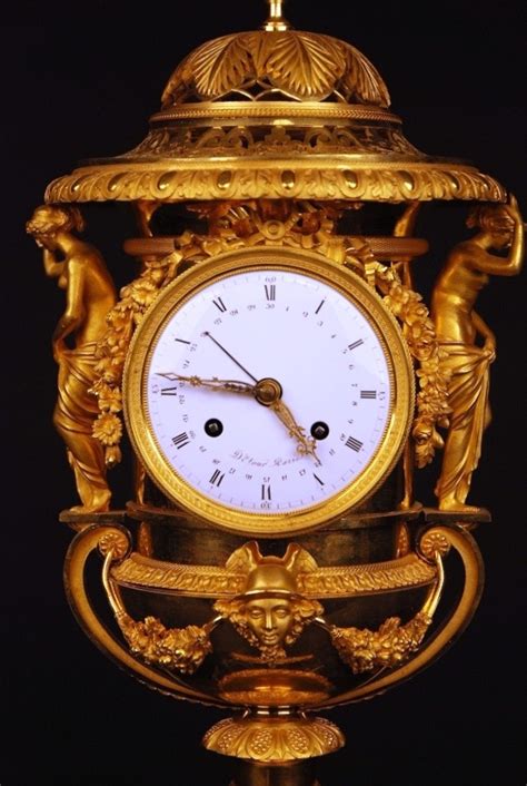 Pv Empire Mantel Clock Set Pierre Philippe Thomire Artlistings