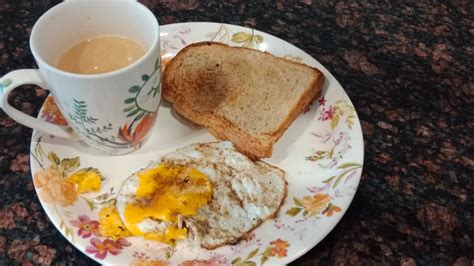 Breakfast Egg Bread Tea Youtube