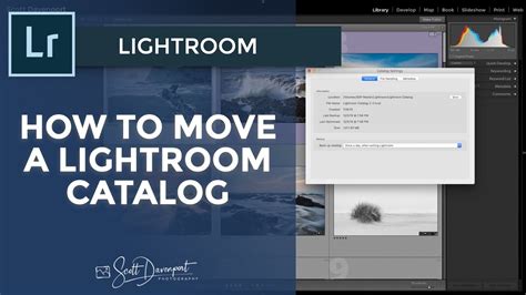 How To Move A Lightroom Catalog Youtube