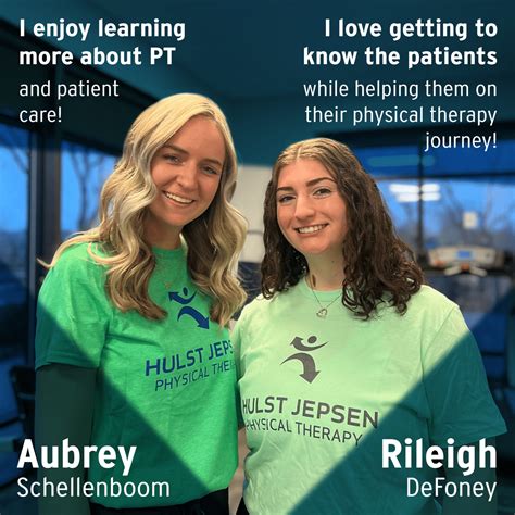 Apply to be a Physical Therapy Tech | Hulst Jepsen