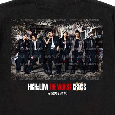 フォトtシャツ （鈴蘭男子高校） 映画『highandlow The Worst X』 Highandlow Hmvandbooks