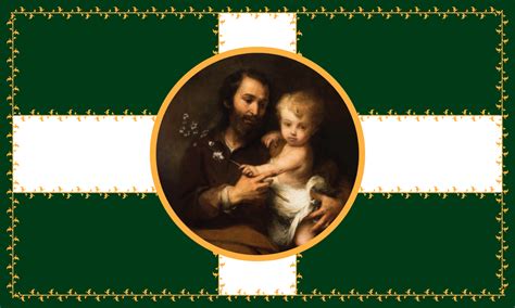 Saint Joseph Catholic Flag