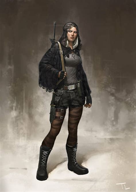 Pin By Xavier D On Female Apocalypse Survivors Art Concept Art