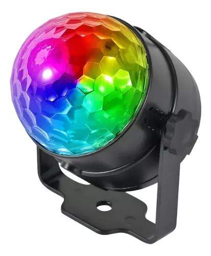 Globo Colorido Rgb Led Laser Iluminação Dj Festa Balada 110v MercadoLivre