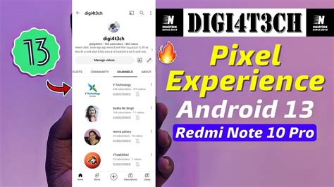 Pixel Experience Plus Unofficial Android 13 For Redmi Note 10 Pro Aka