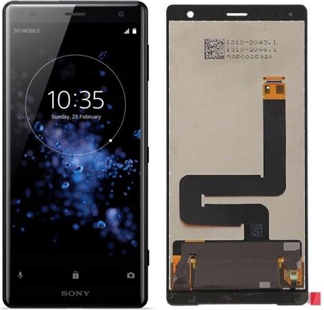 Podzespo Y Do Telefonu Sony Wy Wietlacz Lcd Ekran Xperia Xz Czarny