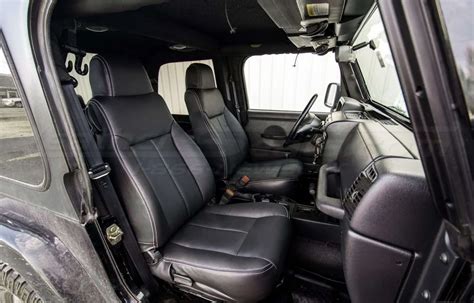 Jeep Wrangler Leather Kit | Black - LeatherSeats.com