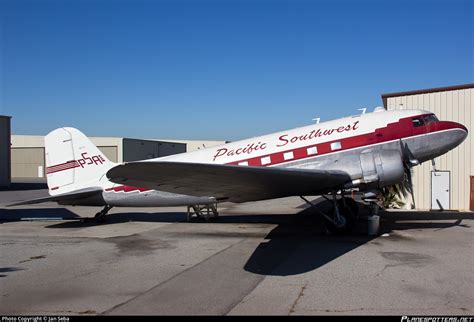 N Tf Pacific Southwest Airlines Psa Douglas Dc Photo By Jan Seba