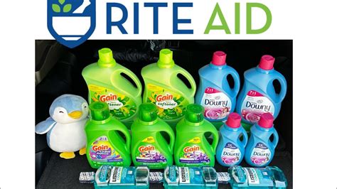 Rd Riteaid Haul Free Laundry Items And Cents Listerine