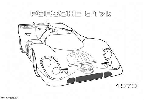 Samoch D Wy Cigowy Porsche K Kolorowanka