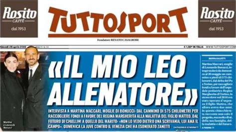 Tuttosport Il Mio Leo Allenatore