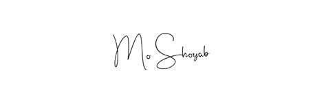 88+ Mo Shoyab Name Signature Style Ideas | Cool eSignature