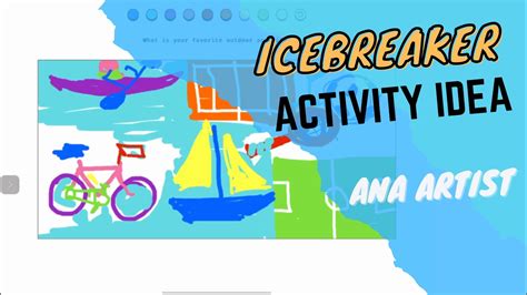 Digital Mural Icebreaker Activity Idea Youtube