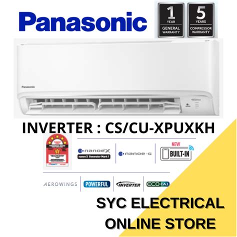 Build In Wifi Panasonic Inverter X Deluxe Xpu Series R Air