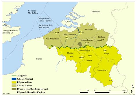 Belgium Map Neighboring Countries