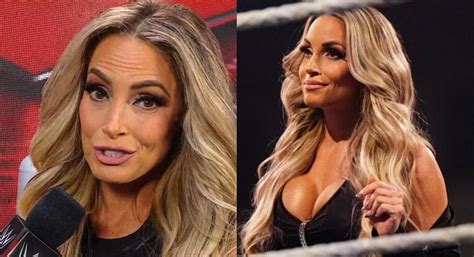 32 Year Old Wwe Star Sends Out A Three Word Message To Trish Stratus As She Accepts Her