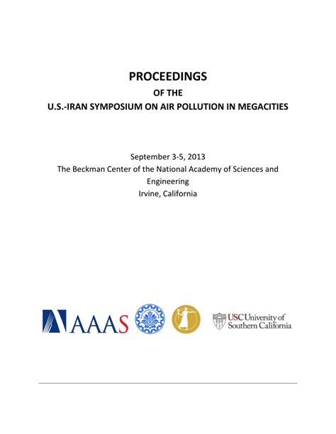 PDF Modeling And Assessment Of Air Pollutants Emission From Vehicular