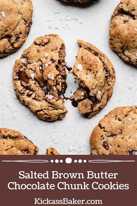 Salted Brown Butter Chocolate Chunk Cookies Artofit