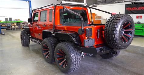 A X Custom Hellcat Jeep Wrangler V Pickup Viral Zone