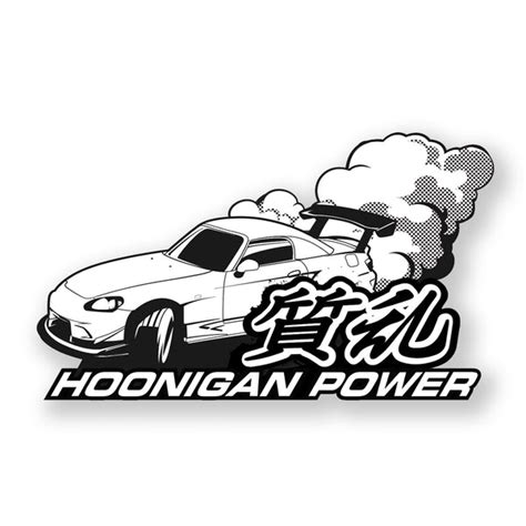 Hoonigan Logo Stickers