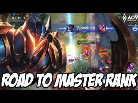 Nakroth Solo Rank Road To Master AoV 傳說對決 RoV Liên Quân Mobile