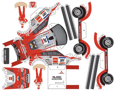 Paper Model Car Paper Car Car Model Cardboard Toys Paper Toys