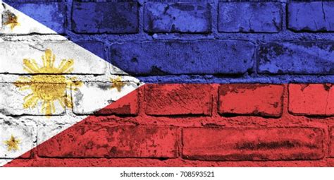 Grunge Filipino Flag Over Royalty Free Licensable Stock Photos